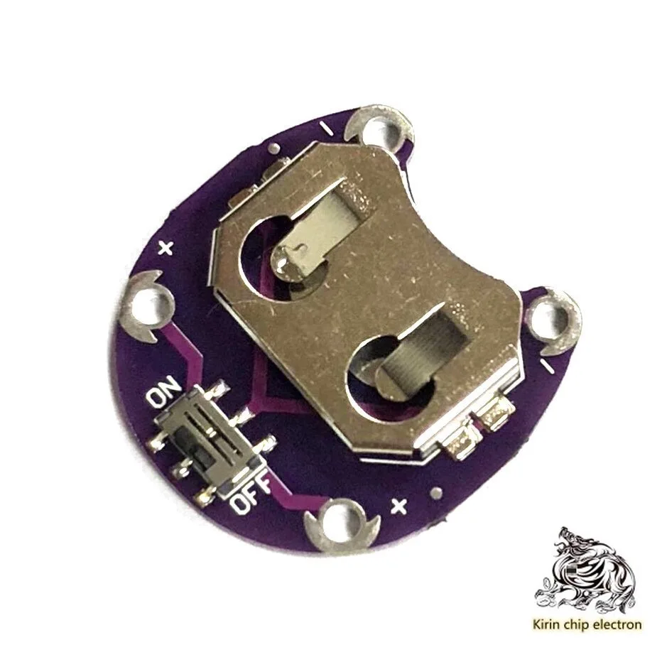 10 шт./лот LilyPad монетница элемент питания CR2032 модуль сиденья батареи|Хранилища для