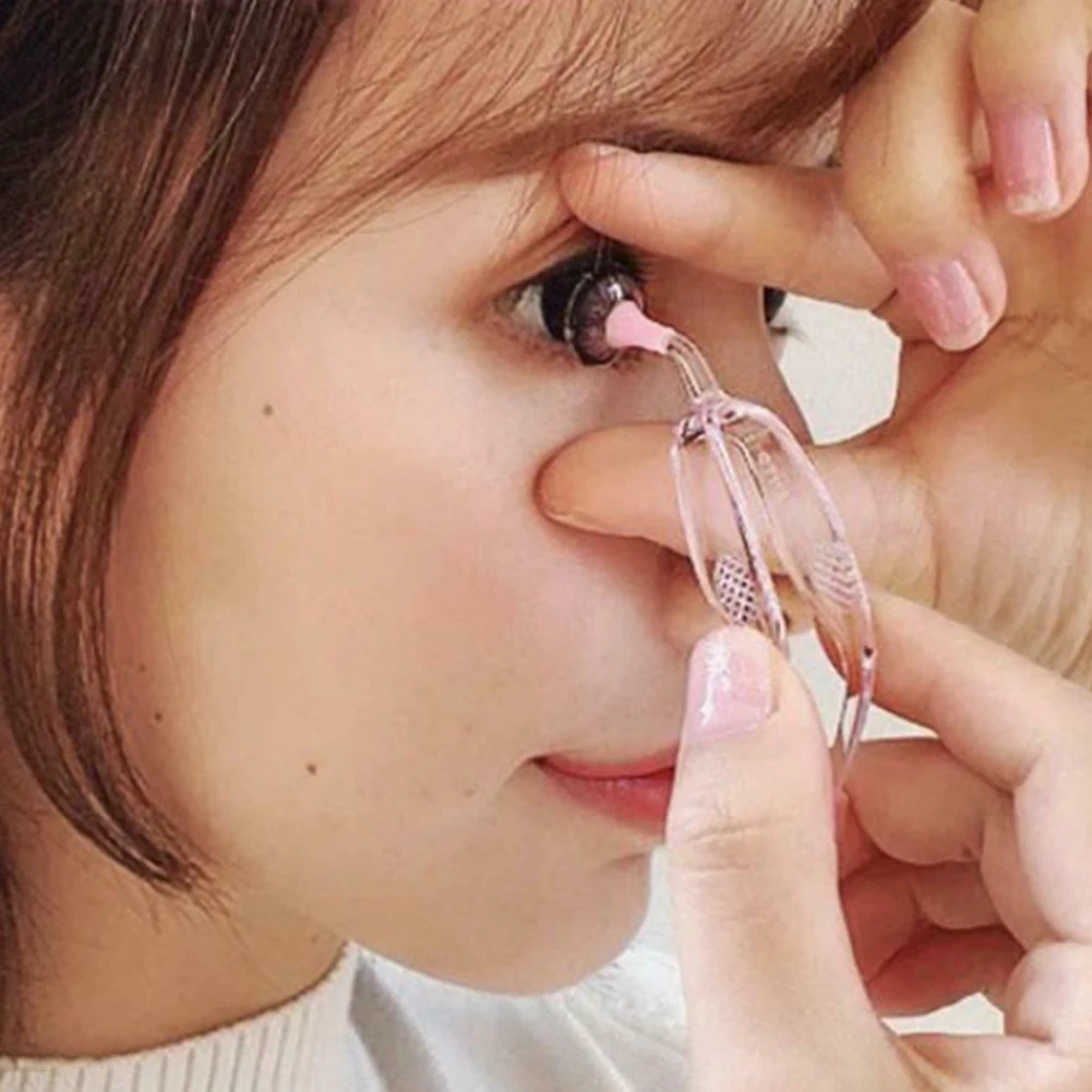 Elasticity Clean Inserter Remover Convenient No Harm Eyes Care Silicone Portable Soft Contact Lens Tool Kit Tweezers Suction