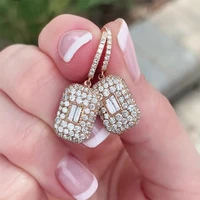 missvikki 2022 elegant cute square pendant earring enthusiasm jewelery for women girl fashion wedding gift daily trendy jewelry