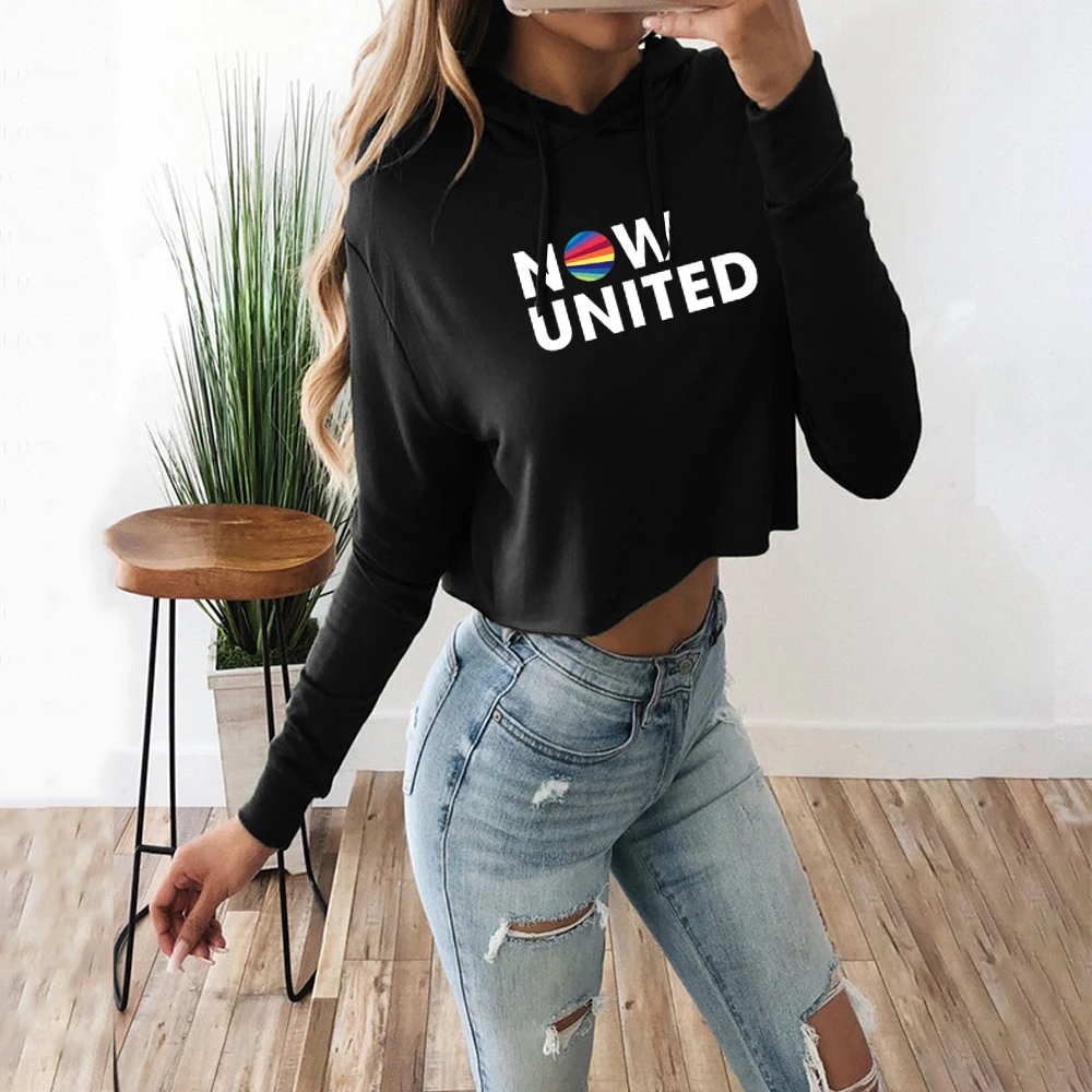 

2021 Now United - Better Album Cat Hoodie Women Better Now United Lyrics Pullover Girl Kawaii Harajuku Tracksui