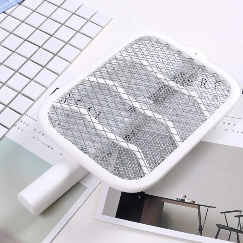 

Foldable Mosquito Killer Extendable Handle Electric Fly Swatter USB Rechargeable Q81F