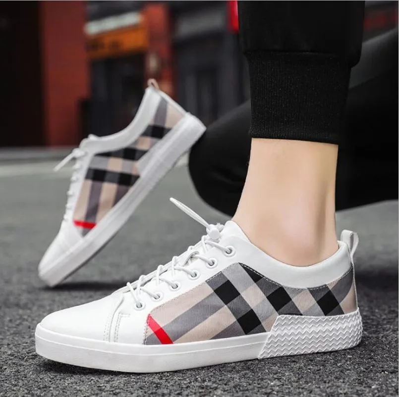 

Mens Breathable Skateboard Shoes Men Fashion Sneakers High Quality Trainers Shoes Casual Genuine Leather Shoes