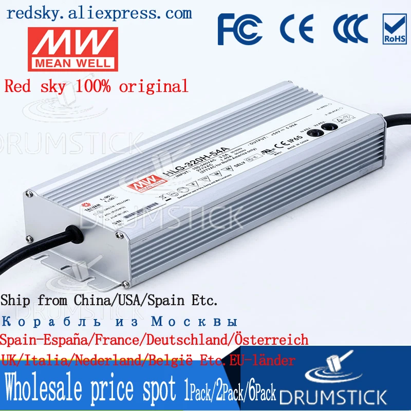 MEAN WELL HLG-320H-12A 12 В 22A meanwell HLG-320H 264 Вт одиночный выход Индикатор драйвер питания Тип |