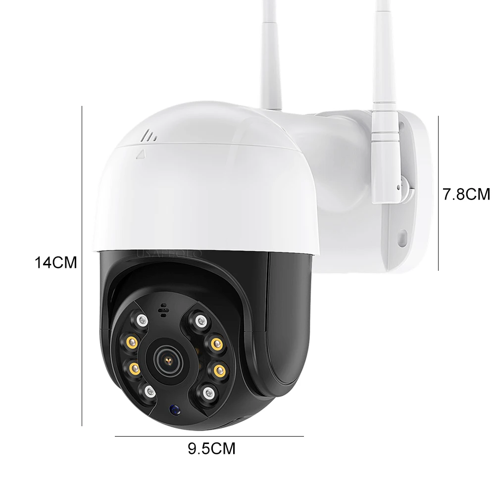 

Наружная скоростная купольная IP-камера ONVIF iCSEE, 4G, 5 МП, 3 Мп, 1080P HD, PTZ, Wi-Fi, 2 МП, HD, ИК, аудио 30 м