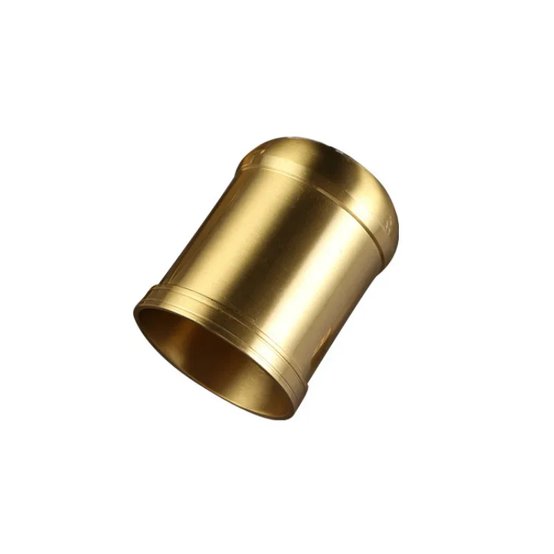 

New High-end Copper Board Game Dice Cup Bar Nightclub Thickening Dice Cup Entertainment Metal Dice Set 9.5cm*7.3cm