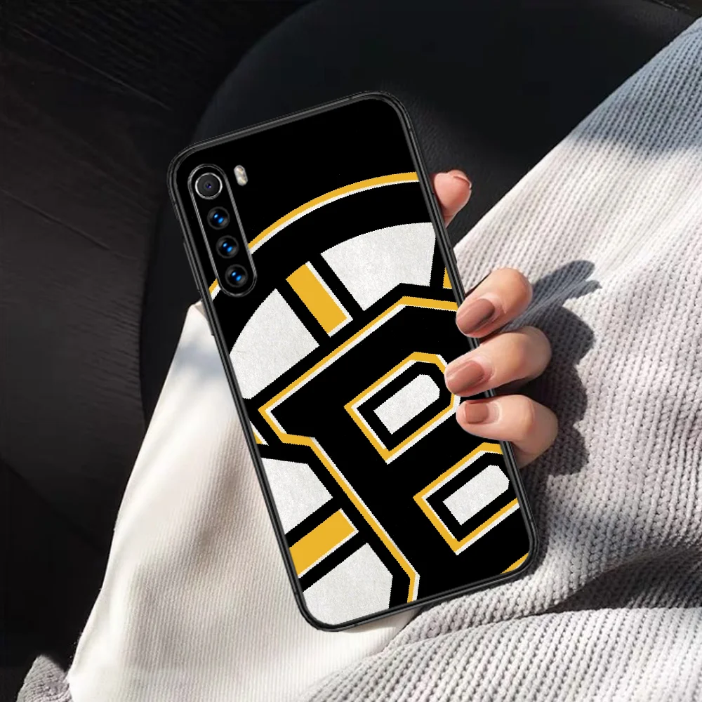 

Boston Bear Hockey ice team Phone Case Cover Hull For XIAOMI Redmi 7 7a 8 8a 9 9a NOTE 6 7 8 8t 9 9s Pro Max 4X black Shell