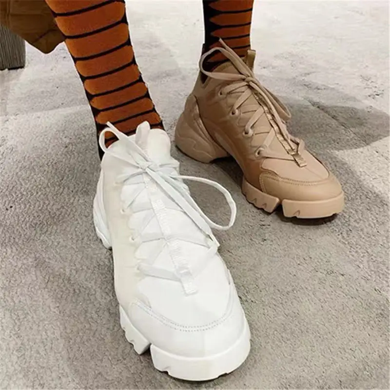 Женская обувь на плоской подошве цвет белый черный zapatos mujer сезон весна Роскошные