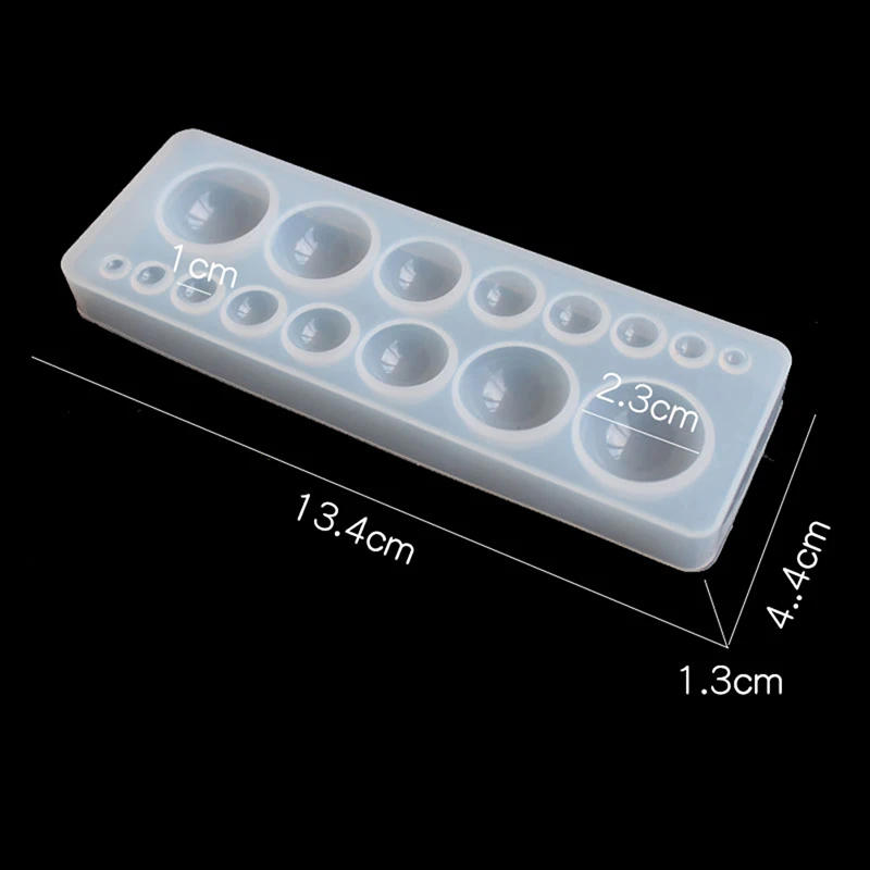 

1pc Silicone Mold DIY Crystal Epoxy Resin Molds Time Stone Jewelry Making Crafts Round Handmade Cake Fondant Chocolate Tools