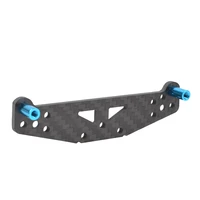 110 rc carbon fiber front absorber bumper shock tower plate for tamiya tt 01 drift car upgrade accessories parts