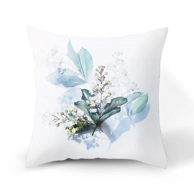 

Home Decoration Light Color Flowers Home Decoration Home Decoration Sofa Pillow Cover Car Sofa Cushion Cover Wholesale