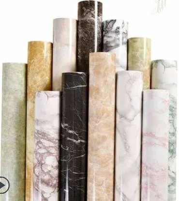 Толстые водонепроницаемые ПВХ наклейки с имитацией мрамора обои самоклеящиеся