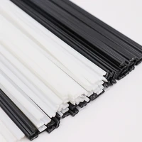 blackwhite length 25cm abs plastic welding rods for car bumper repair tools hot air welder machine gun synthetic plastic rod