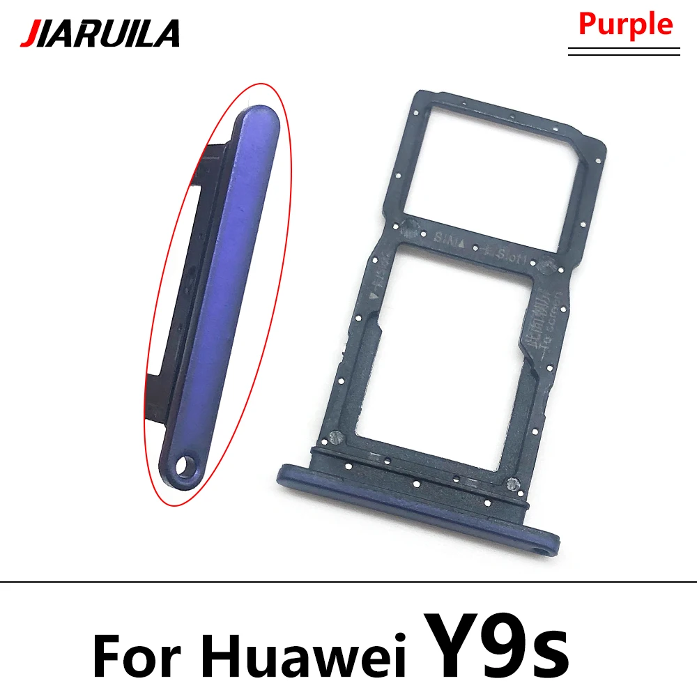 For Huawei Y9S SIM Card Slot SD Card Tray Holder Adapter For Huawei Y6S Y7A Y9S Sim Card Holder Tray With Repair Tools images - 6
