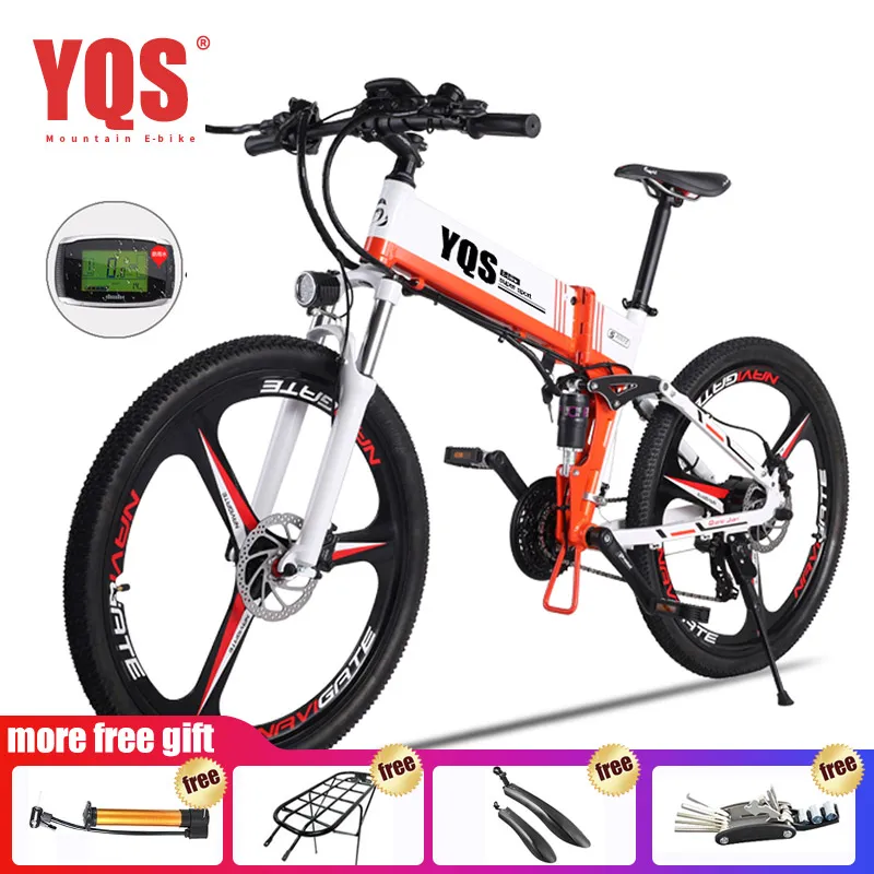 YQS NEW Bicicleta elestrica ebike 110 км bateria De litio elestrica 2" Off road bicicleta elestrica bicicleta elet