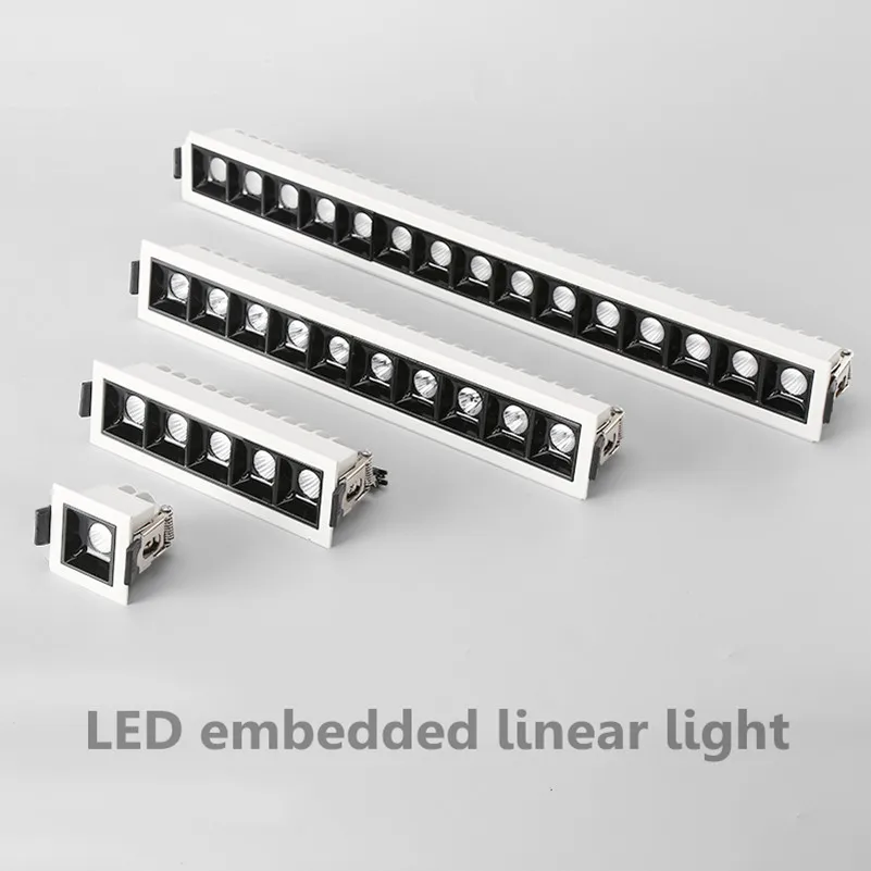 Светодиодный потолочный светильник с регулируемой яркостью лампа утопленной