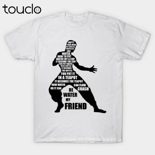 

Bruce Lee Be Water My Friend T Shirt Funny Vintage Gift For Men Women Shirt For Men