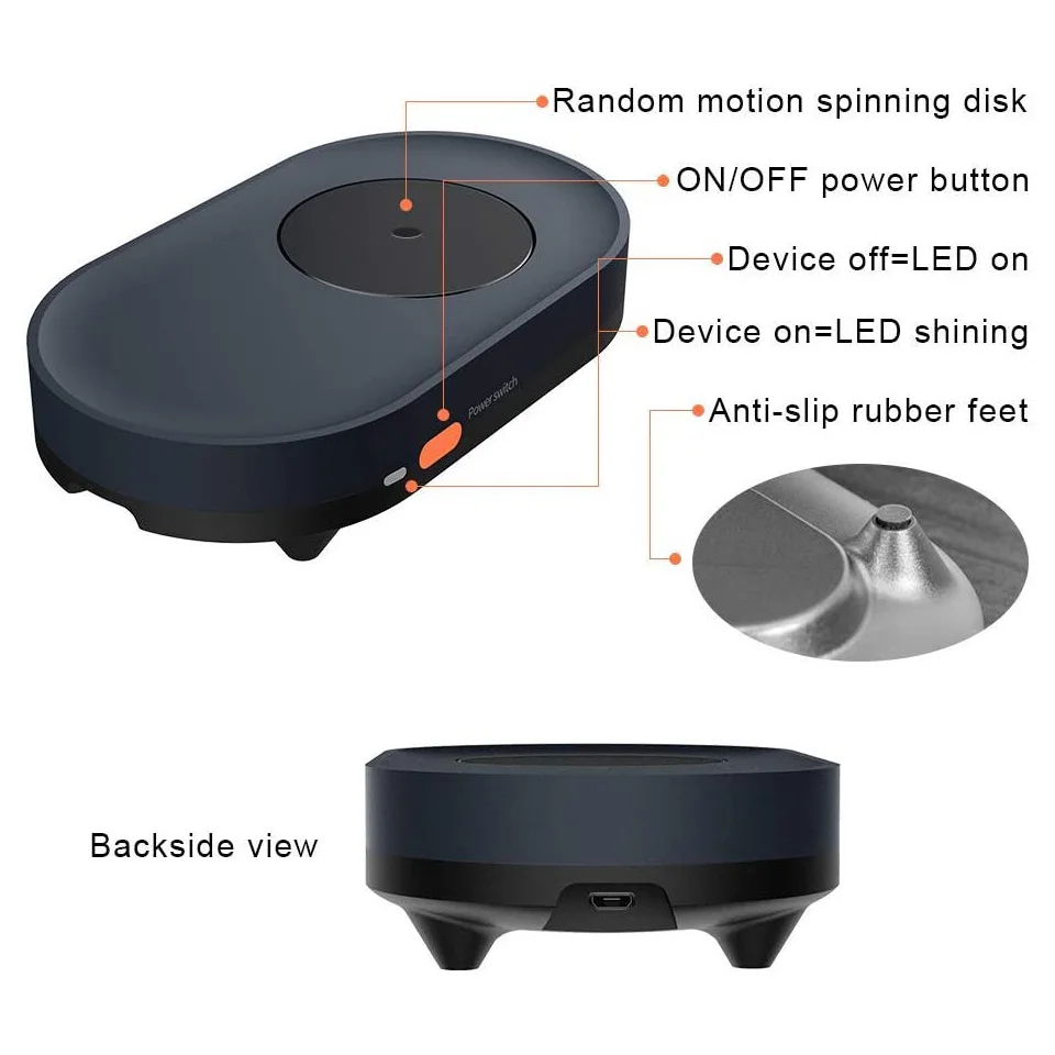 Симулятор движения мыши с переключателем ВКЛ./ВЫКЛ. мышь без драйвера симуляция