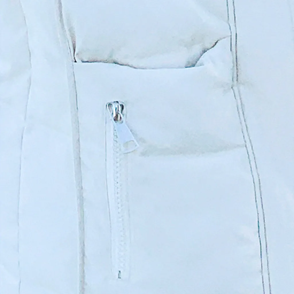 Winter Female Long Coat 2019 Women Fake Fur Collar Keep Warm Woman Parka Outerwear Down Cotton-Padded | Женская одежда