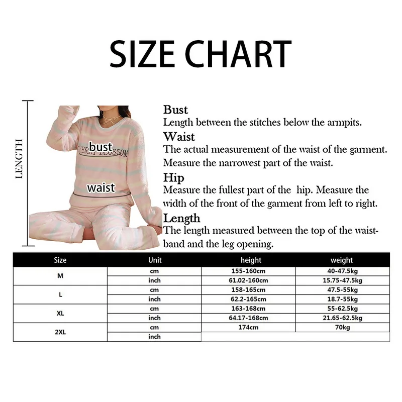 

Women Pajamas Set Women Pyjamas Thick Flannel Cute Rabbit Female Warm Winter Pajama Set Long Sleeve Full Trousers Two Piece 2020