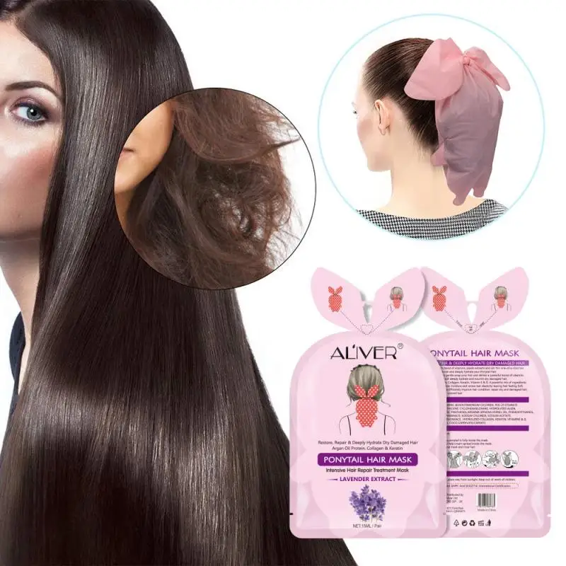 15 мл/уп. Хвостовая маска для лечения волос глубокое питание гладкая мембрана