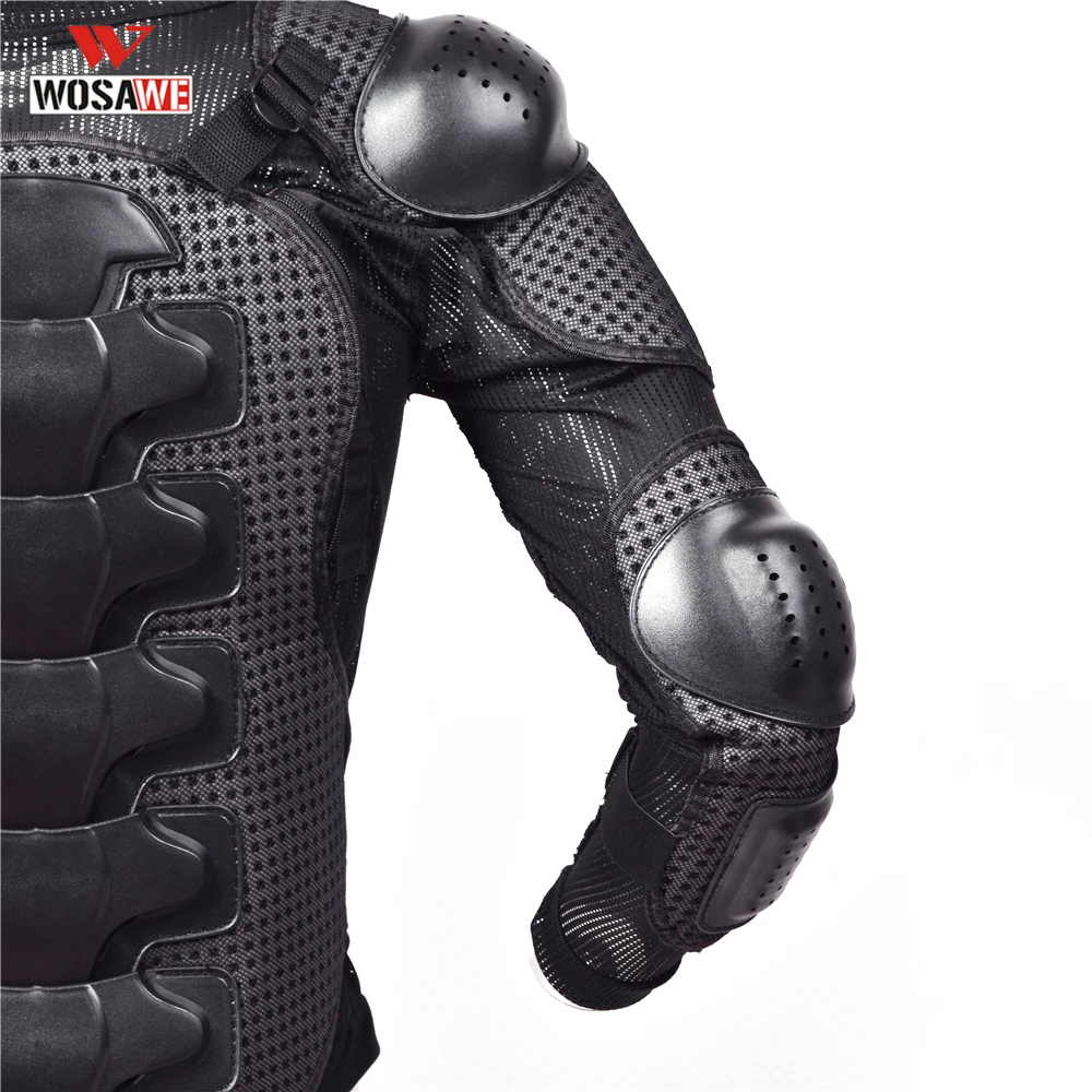 Motorcycyle Armor Full Body Protector Vest Motobike Cycling Safety Jacket Back Shoulder Gear Armored Girder | Автомобили и