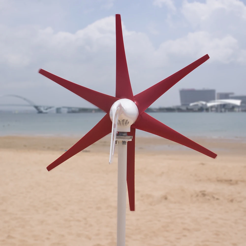 Домашний мини ветровой турбины генератор 400W мельница ветра контроллер 3/5/6