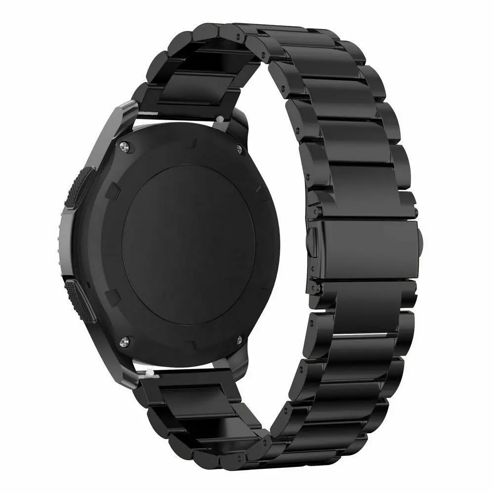 Ремешок для часов из нержавеющей стали для huawei Watch GT/2 Pro 22 мм Универсальный сменный Браслет ремешок для samsung gear S3 Frontier