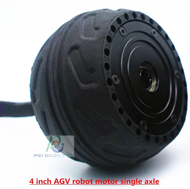 

4 inch single axle AGV ROBOT hub motor with encoder phub-4sm