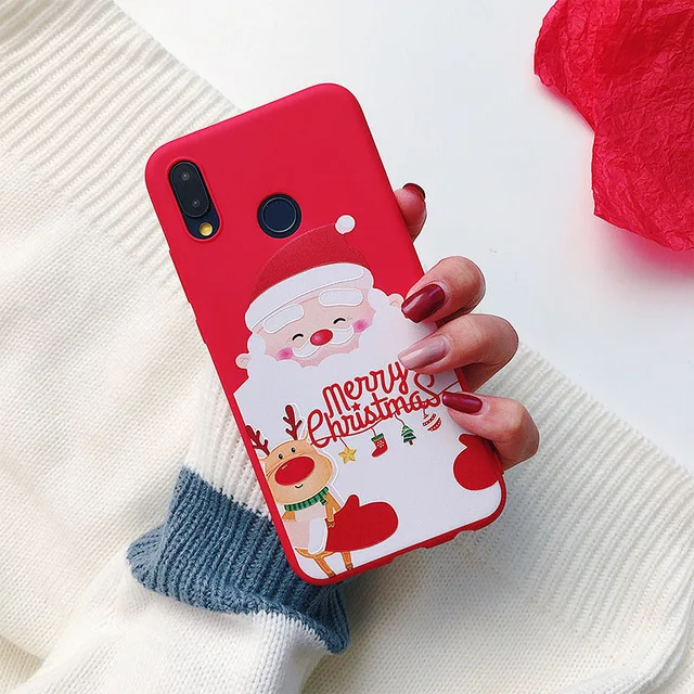 Santa Claus Рождество противоударный чехол для Xiaomi Redmi Note 8 7 Pro Чехол для Xiaomi 9T 9 SE 8 A3 A2 A1 Lite CC9E Redmi K20 5 6 7A задняя крышка - Цвет: Santa Claus