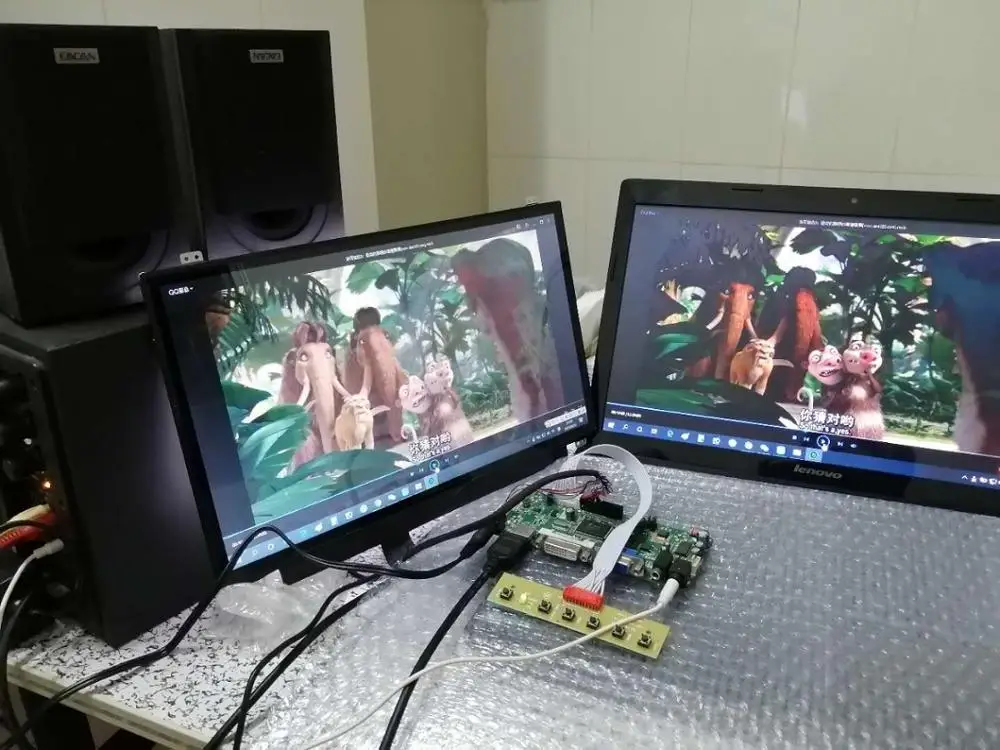 M.NT68676 комплект платы драйвера для LQ170M1LA4G HDMI + DVI VGA ЖК-светодиодный экран плата