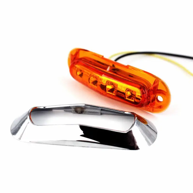 

Marker Car Light Pack 4 LED Accessory Amber Clearance Elements Trailer