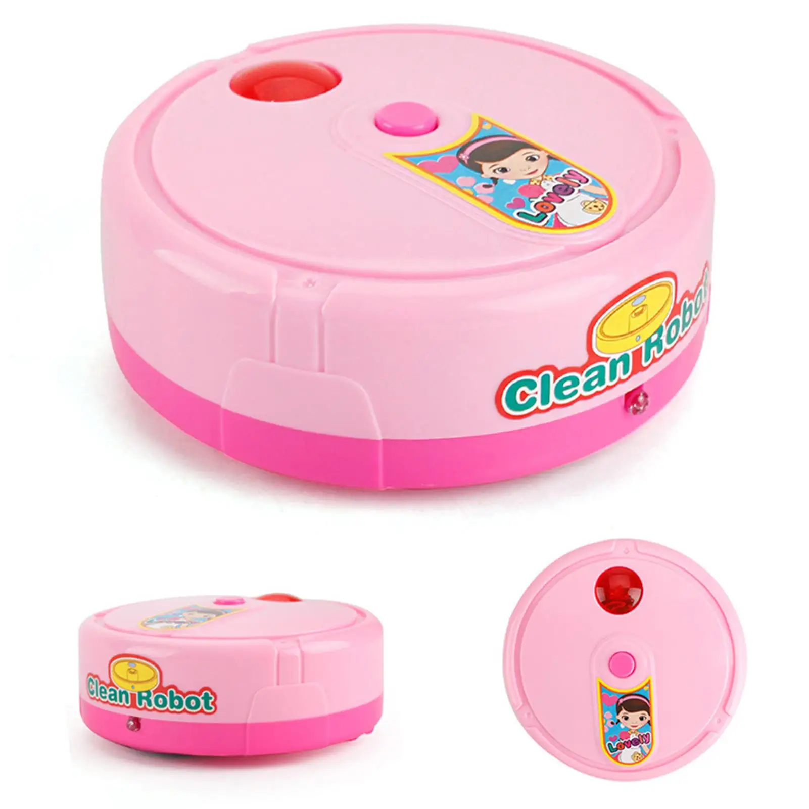 

New Dollhouse Electric Music Cleaning Machine Vacuum Cleaner Sweeping Robot Toy Children Toy Pretend Play Tools Educationa Toys