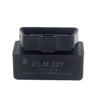 Черный ELM 327 OBD2 сканер для VW Volkswagen Passat Gold Jetta CC V2.1 ELM327 интерфейс Bluetooth OBDII Автомобильный сканер для диагностики инструмент - Цвет: Черный