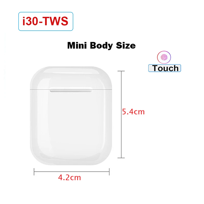 i18 i11 TWS мини беспроводные Bluetooth наушники inpods 12 i30 i10 max tws стерео наушники с зарядным устройством Mic