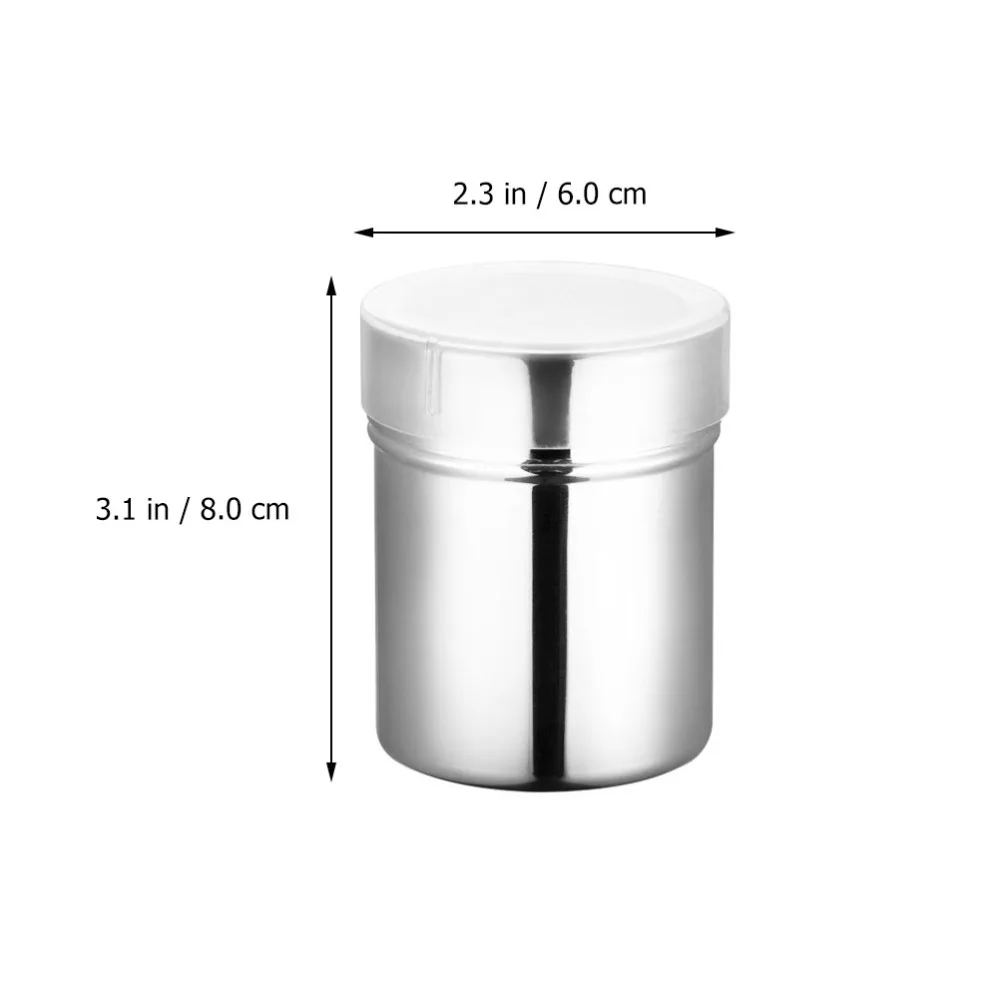 

1pc Stainless Steel Coffee Powder Dredger Cocoa Powder Sifter Baking Supply