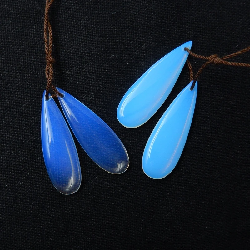 Распродажа 2 пары Комплект сережек для женщин ювелирных изделий из опалита в