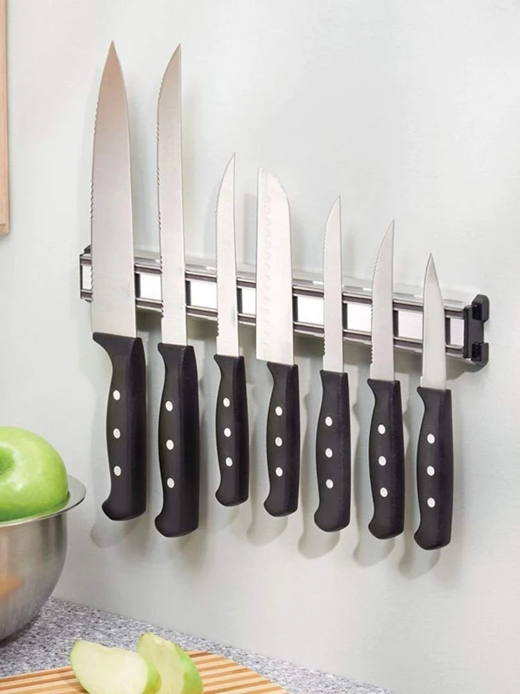 

Magnetic Knife Holder Wall Mount Block Storage Holder Strong Magnetic knife stand Kitchen Accessories Organizer