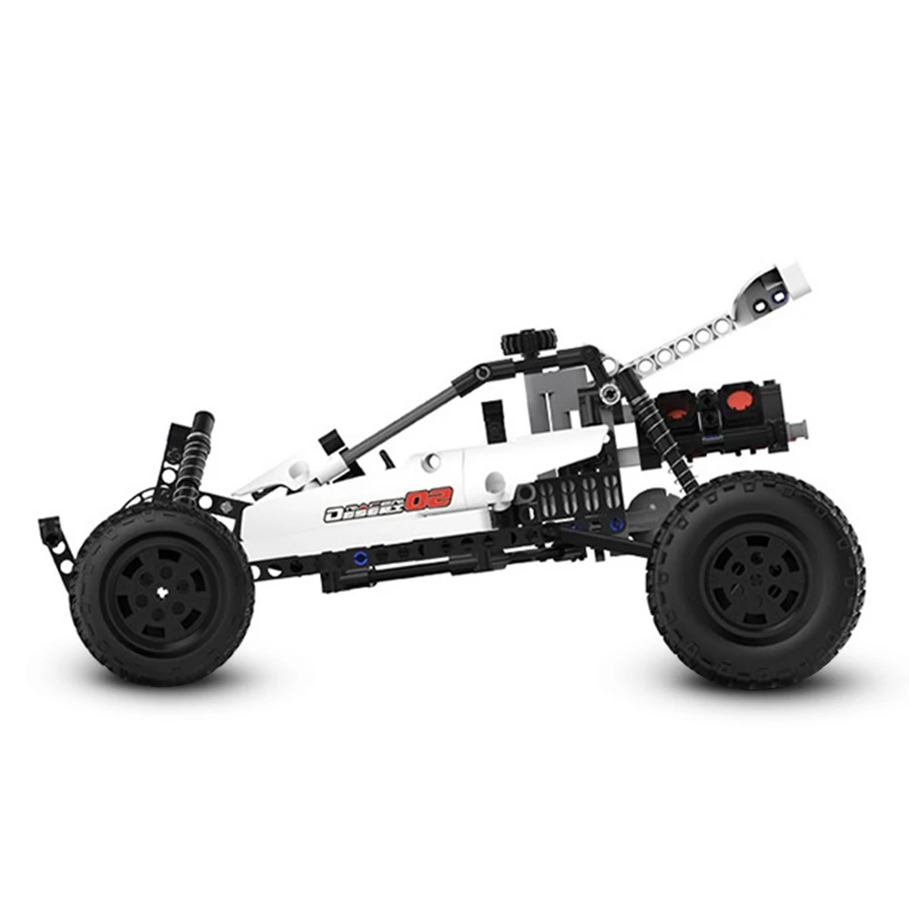 490pcs Desert Racing Car DIY Building Blocks Set Cylinder Piston Linkage System Independent Suspension Trucks Children Toy | Игрушки и