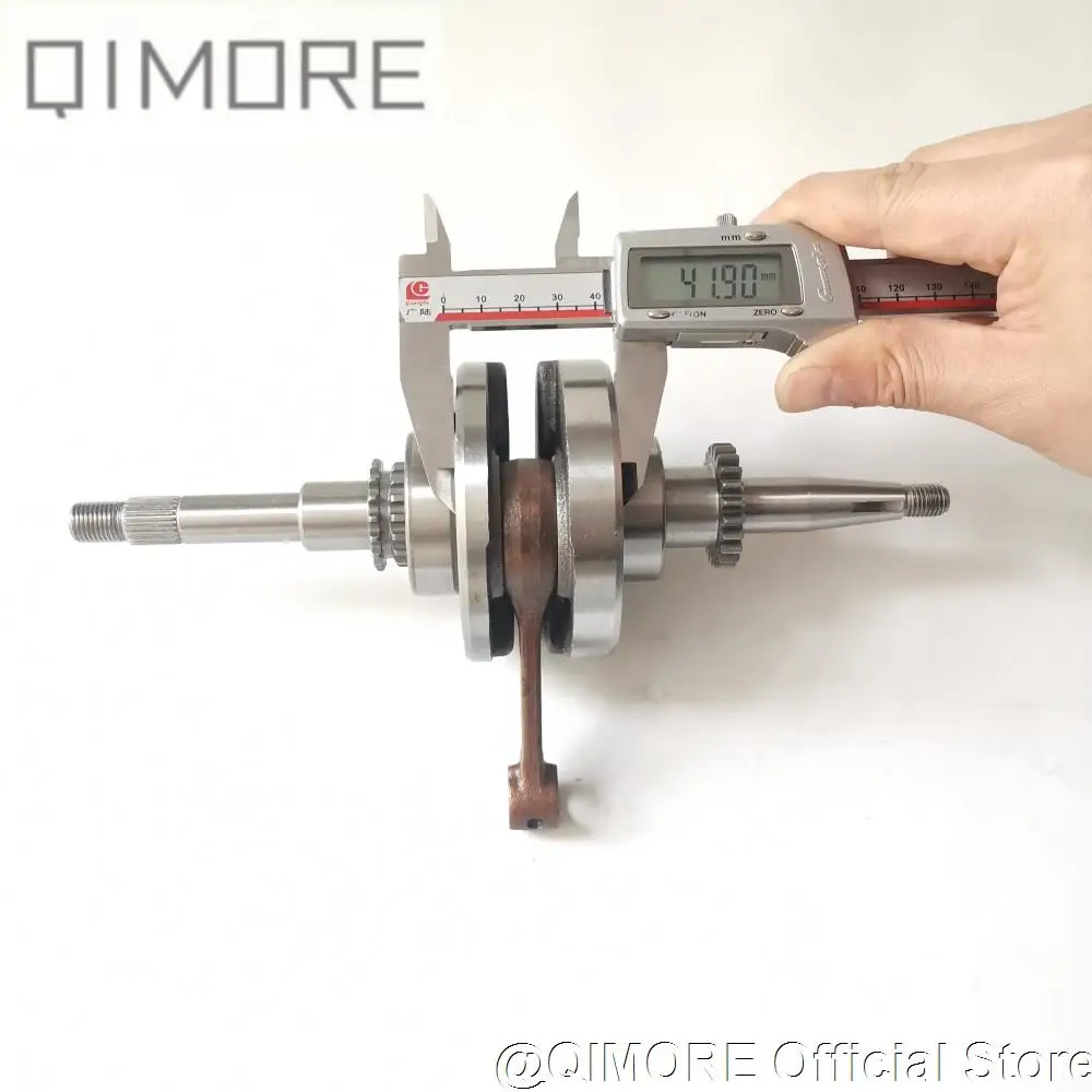 Коленчатый вал (22 зубья) для 4-тактного мопеда мотовездехода QUAD 139QMB GY6 50 60 80 cc |