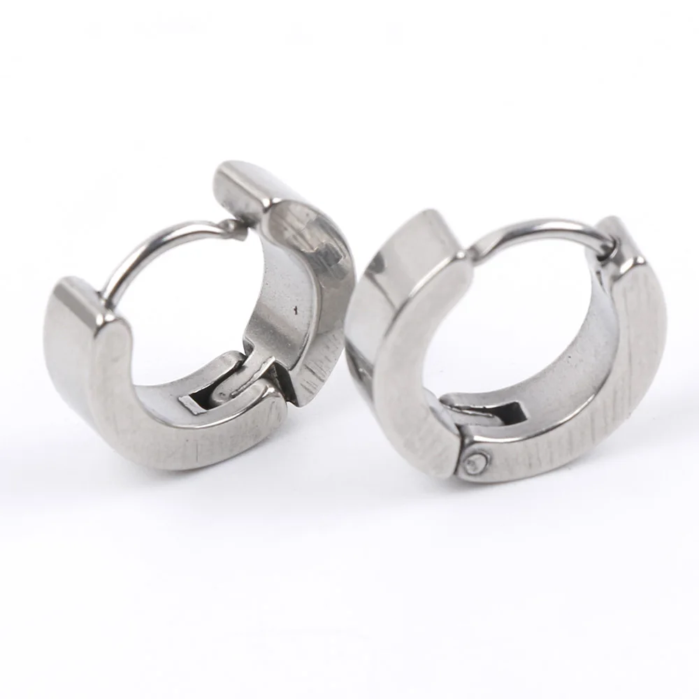 Кольцо для пирсинга из нержавеющей стали мужчин и женщин круглые ювелирные