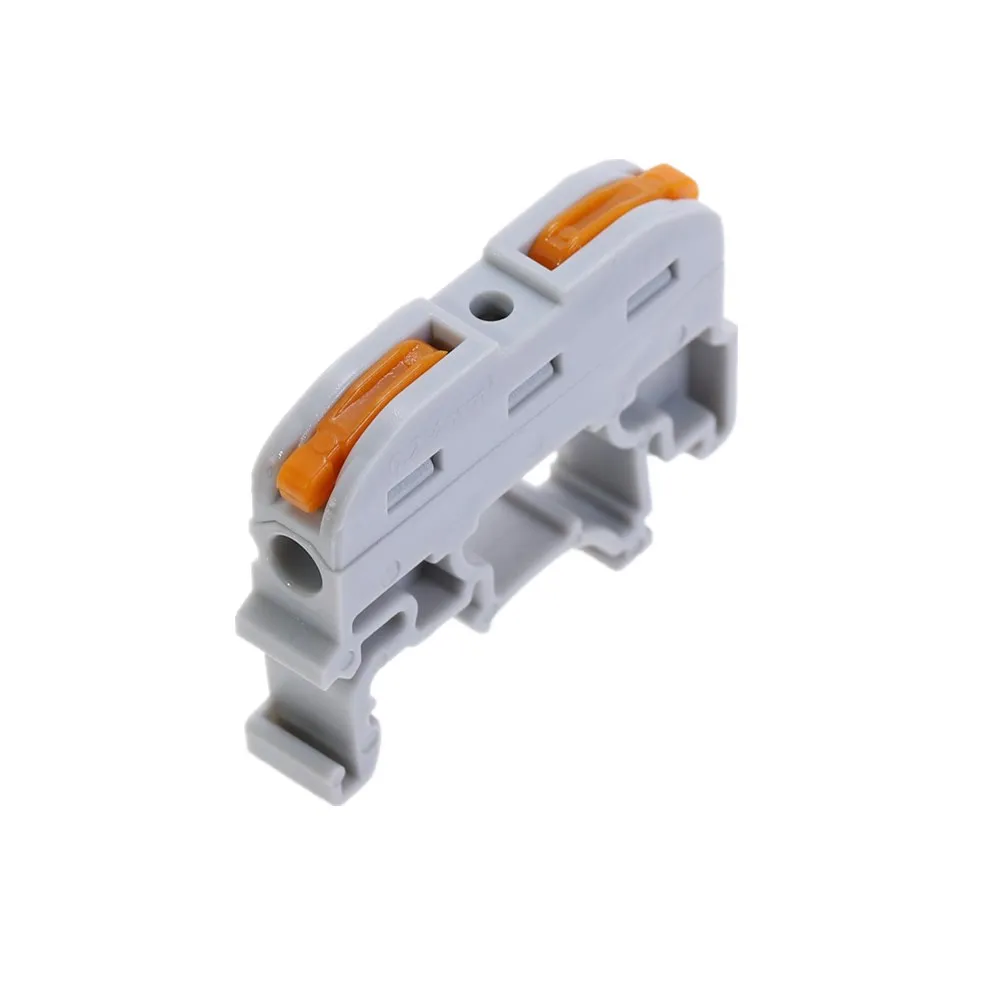 5/10 шт. PCT 211Terminal Din Rail Тип быстрое подключение Пресс Сращивание проводов разъем