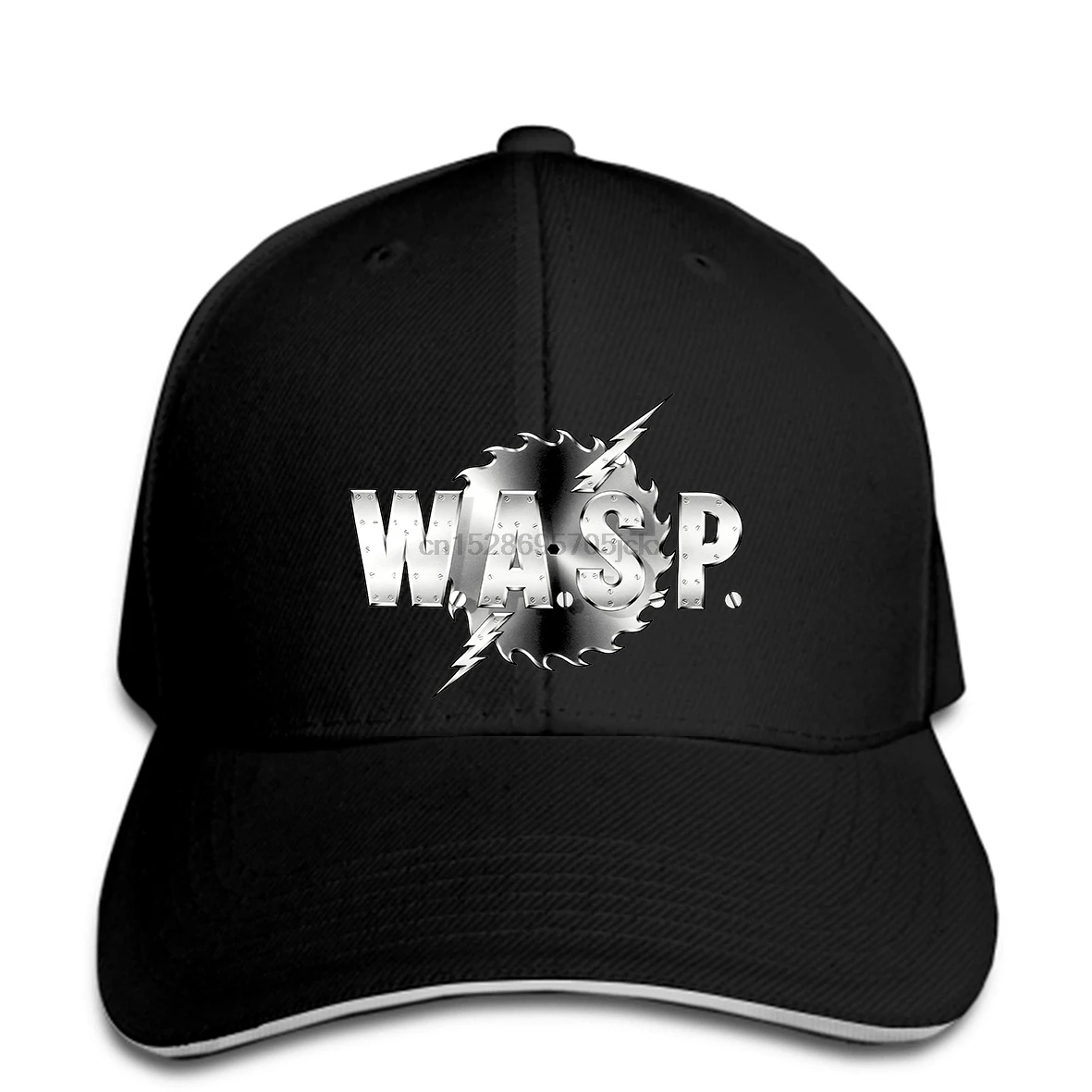 WASP W.A.S.P. Бейсбольная кепка с логотипом рок группы брендовая мужская бейсбольная