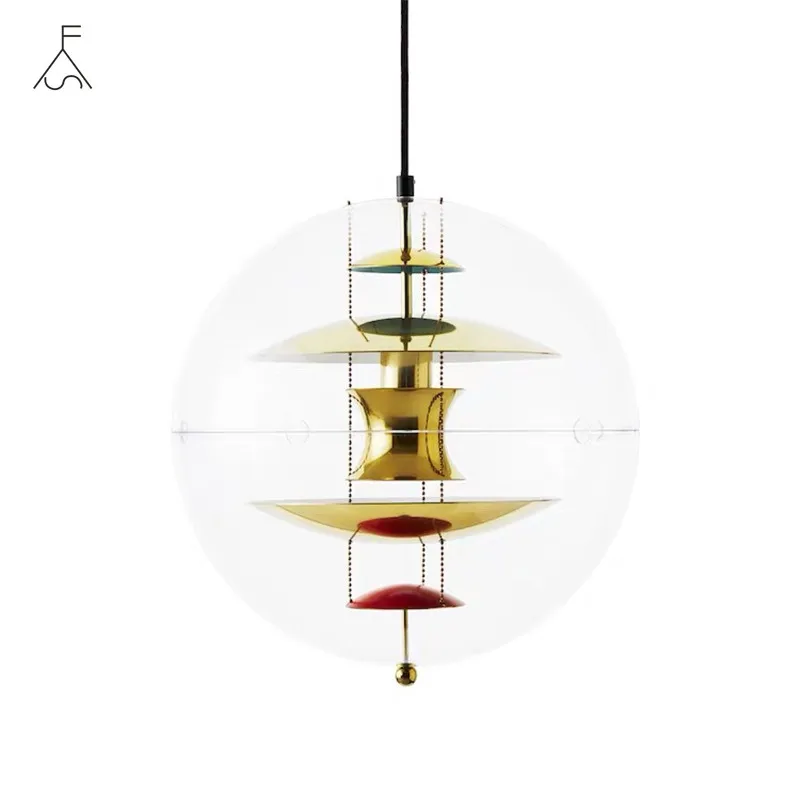 

Скандинавский Датский дизайн, подвесные светильники с планетами и шариками из ПВХ для отеля, виллы, гостиной, подвесные светильники, Кухонн...