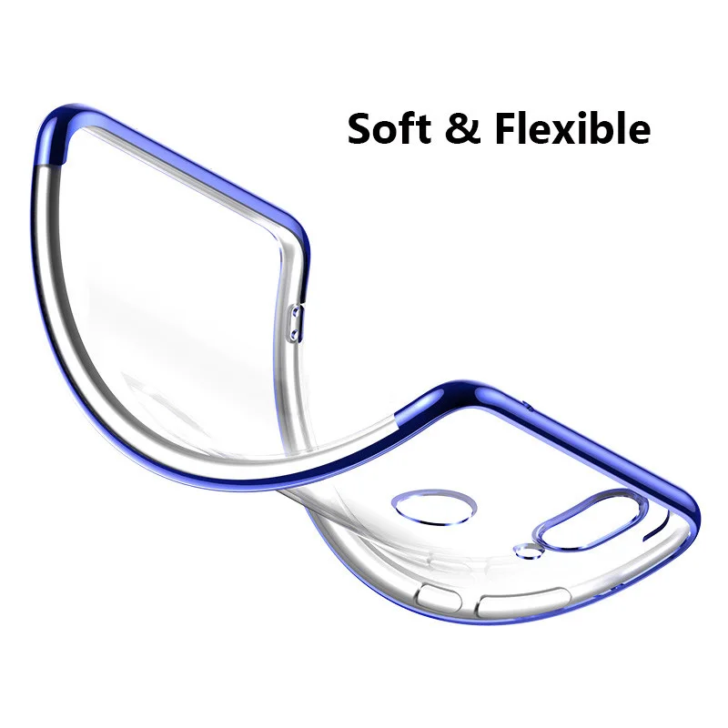 

Clear Silicone Case for Redmi 8A 7A Note 9S 9 7 8T 8 Pro Clear Soft TPU Cover for XIAOMI MI 9 SE A3 pocophone F1