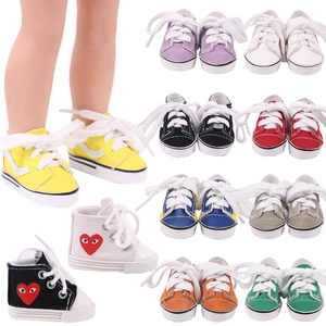 Doll Shoes 5 cm Handmade High Top Sneakers For Paola Reina Wellie Wishers 14 Inch EXO Star 20 cm Dol in India