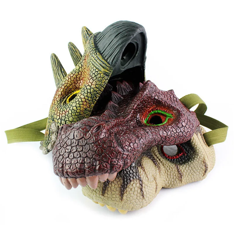 Dinosaur Head Mask Model Halloween Eve Cosplay Costume Party Funny Game FJ88 | Игрушки и хобби