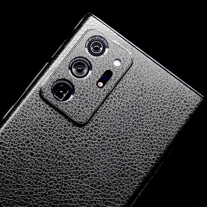 Роскошная кожаная наклейка на заднюю панель телефона SAMSUNG Galaxy S22 S21 + Note 20 Ultra 10 9 S20