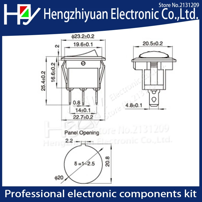 Светодиодная подсветка для автомобиля Приборная Панель Даш Лодка Тумблер SPST 20A 12