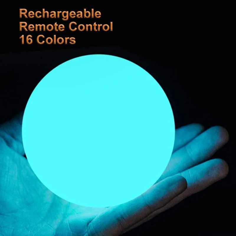 Плавающий Светильник для бассейна изменяющий цвет светодиодные шары светильник