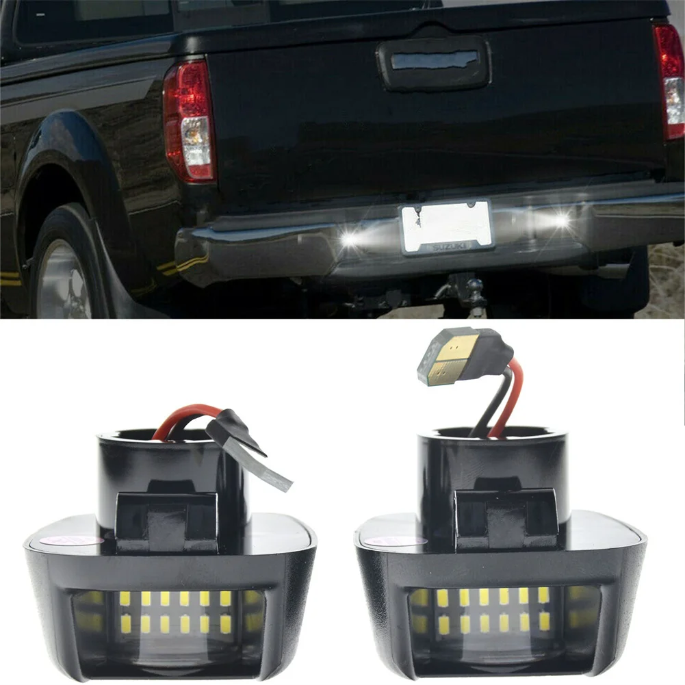 

For 2007-2019 Nissan Frontier License Plate Light Rear Bumper Lamp Replacement Car Accessory High-quality License Plate Lights